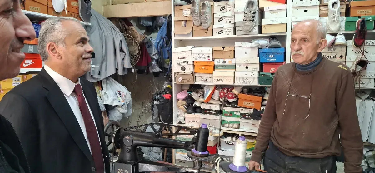Beypazarı Müftüsü Süsün’den esnafa ziyaret