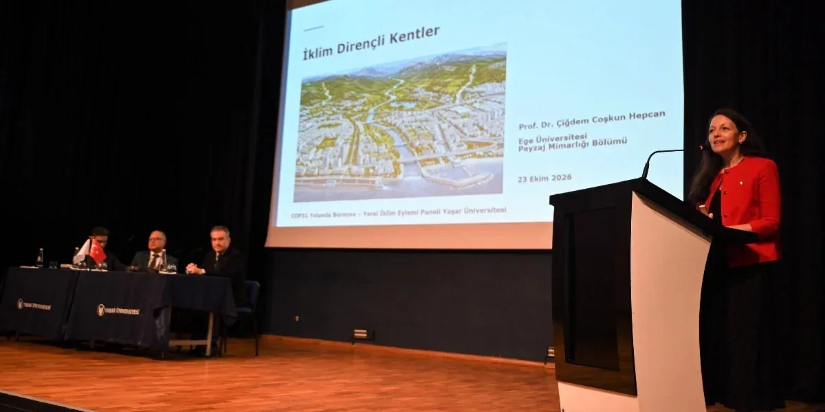 Bornova'da COP31 öncesi iklim politikaları ele alındı