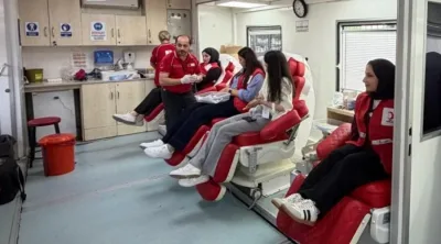 Üniversite öğrencilerinden kan bağışı dayanışması