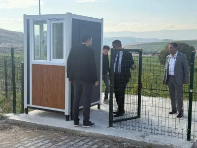 Beypazarı’nda okul bahçelerinde güvenlik düzenlemesi