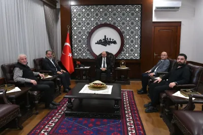 TİMBİR heyetinden Balıkesir Valisi Ustaoğlu’na ziyaret