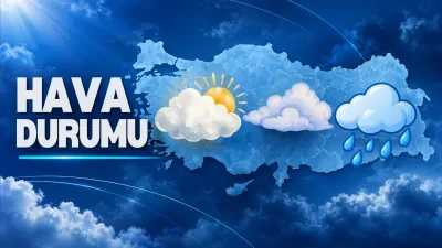 Meteoroloji'den hafta sonu için yağış uyarısı